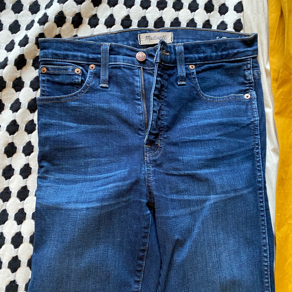 Madewell High Riser Skinny Jeans